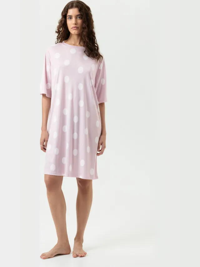 Mey Slaapshirt Serie Pretty Dots Pink Parfait roze