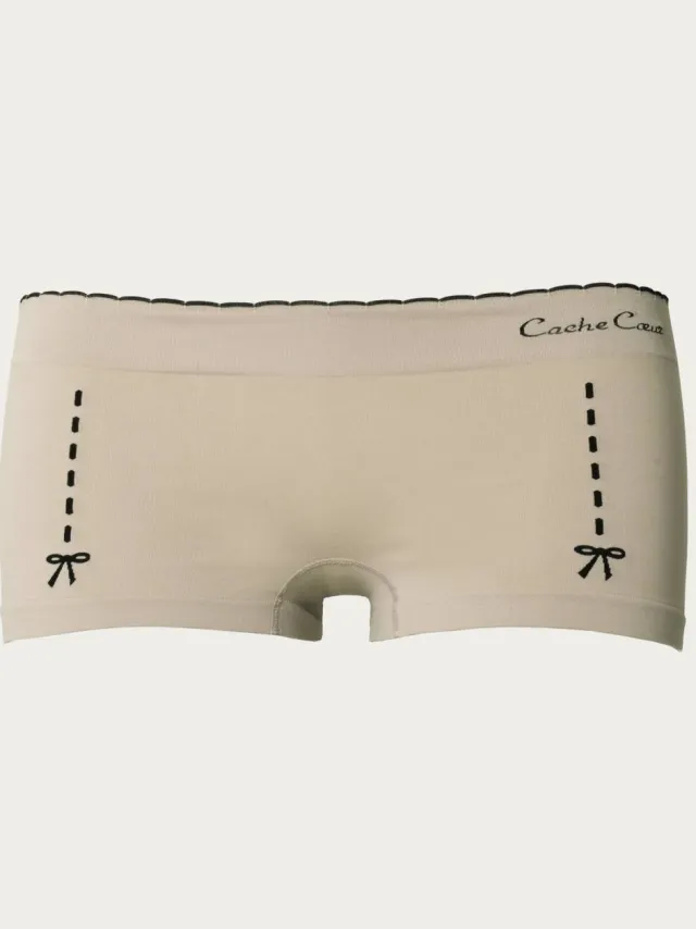 Cache Coeur Shorts Illusion Beige met heerlijke pasvorm