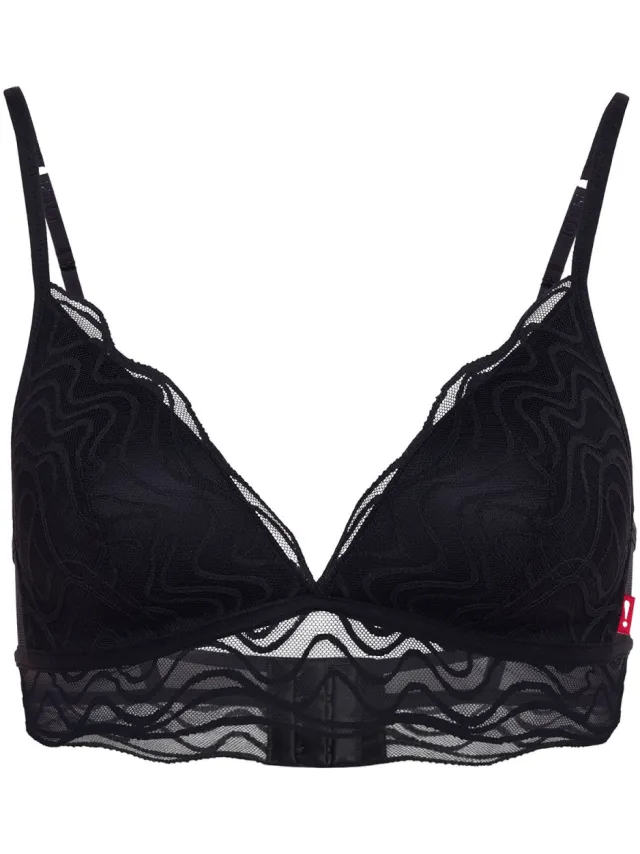 Joop! Jeans Vrouwen Zachte beha Wave Lace zwart, foto 2