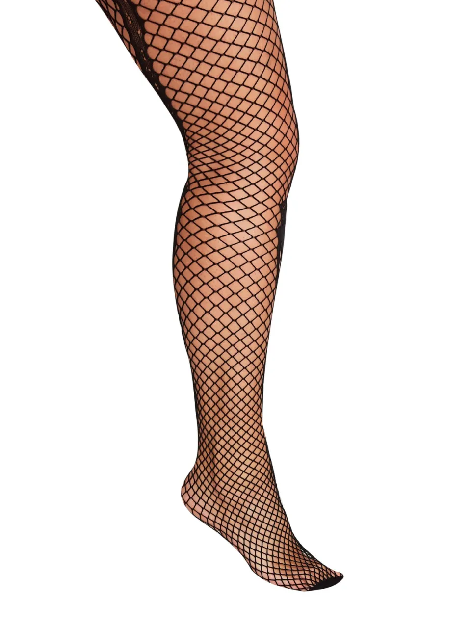Yours Visnetpanty Met Skeletprint In Zwartsize 50-54, foto 4