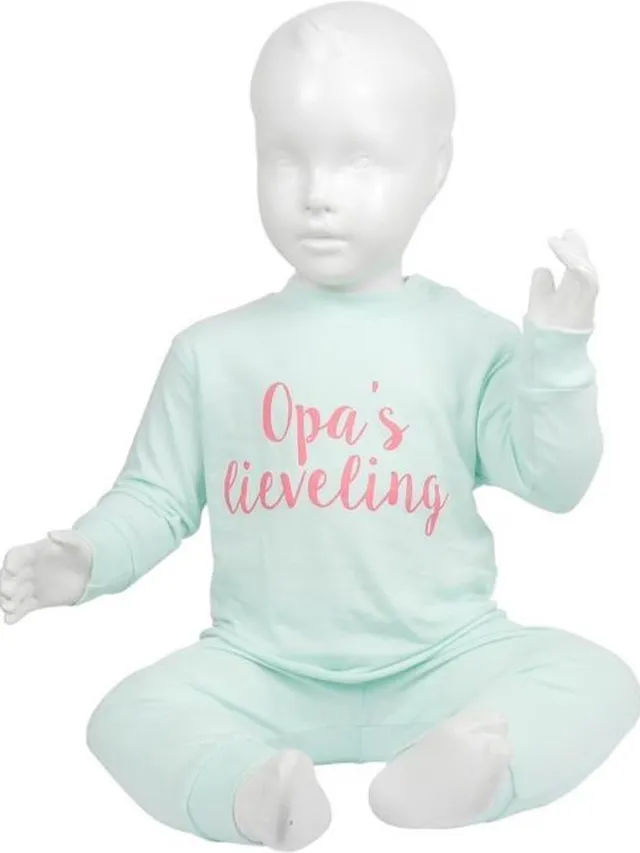 Fun2Wear Pyjama Opa's Lieveling Mint mt.62