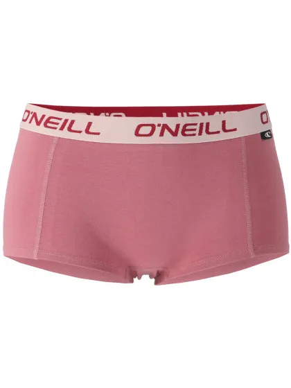 O'Neill Boxershort dames 2-pack effen licht/ roze, foto 2