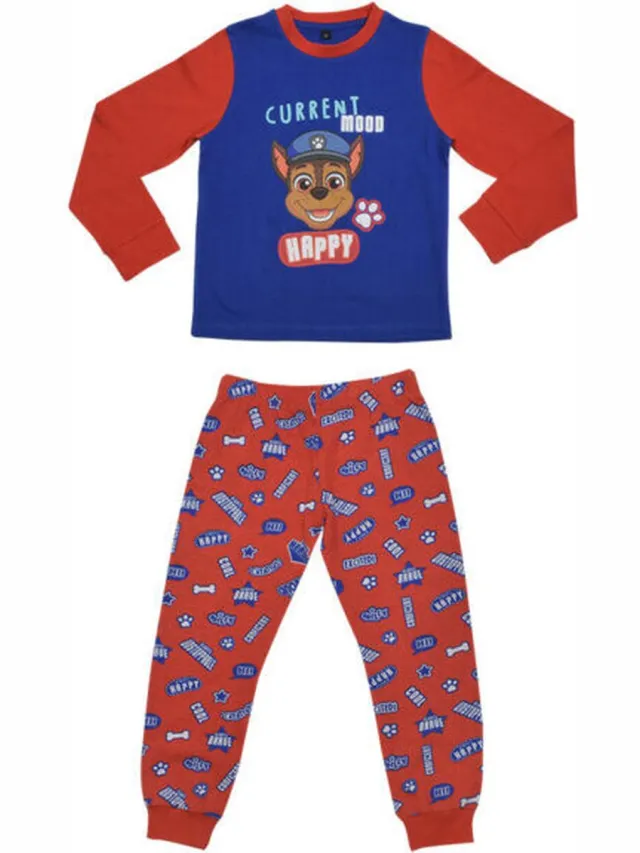 Difuzed Paw Patrol Pyjama 128/8j Katoen Blauw
