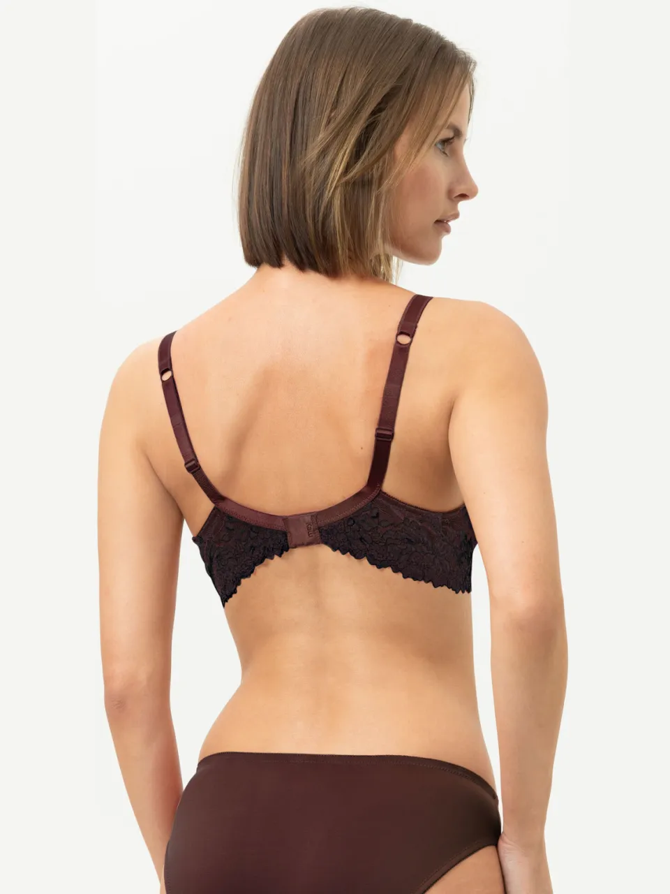 Mey Spacer-beha | Full cup Serie Luxurious Hot Maroon bruin, foto 3