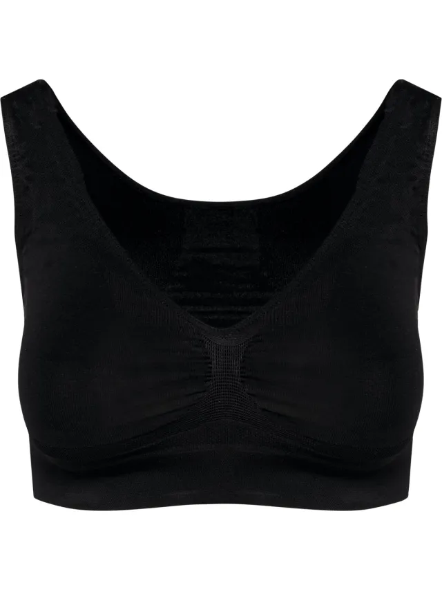 Kariban Ecologische en naadloze push-up bh K809 - Black