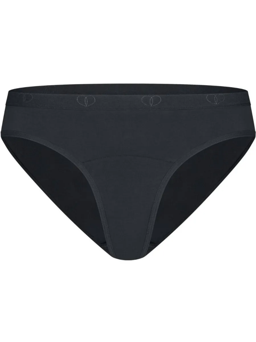 Moodies Undies licht absorberende menstruatieslip zwart, foto 2