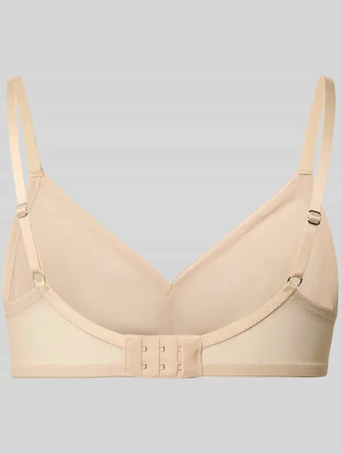 Hanro Bh in semitransparant design model 'Smooth' beige, foto 2