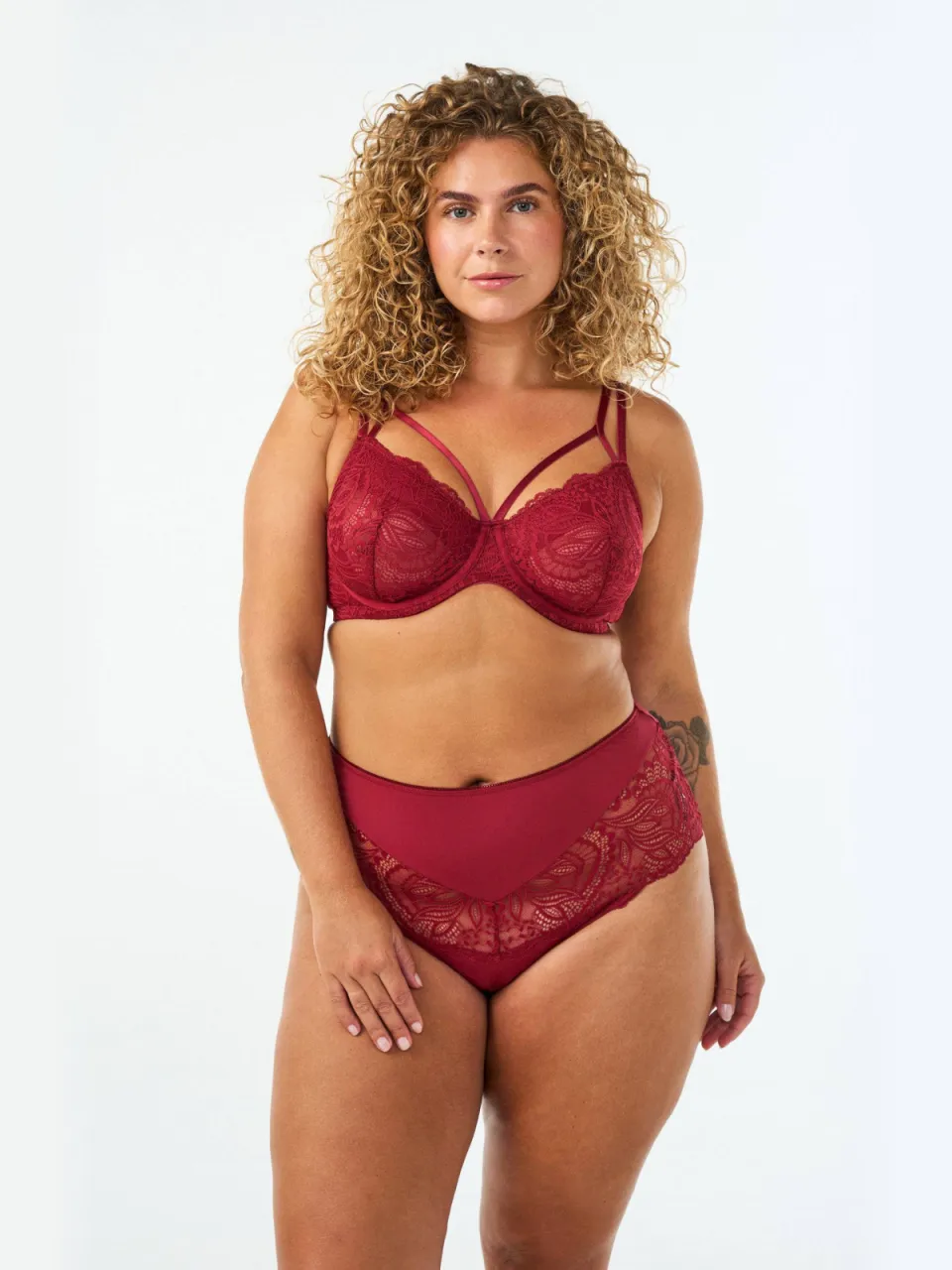 Zizzi Plus beugel-bh rood, foto 5