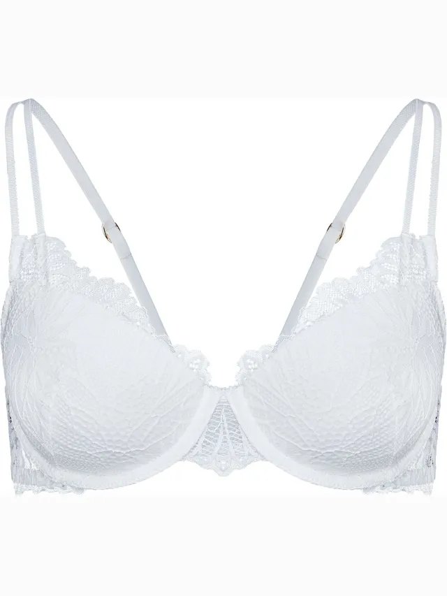 ESOTIQ Celeste - Push-upbeha - Crèmekleurig - 65F - Uitneembare vullingen