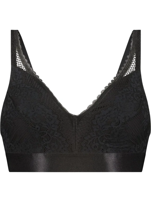 Hunkemöller Dames Lingerie Prothese bh zonder beugel Morgan - Zwart