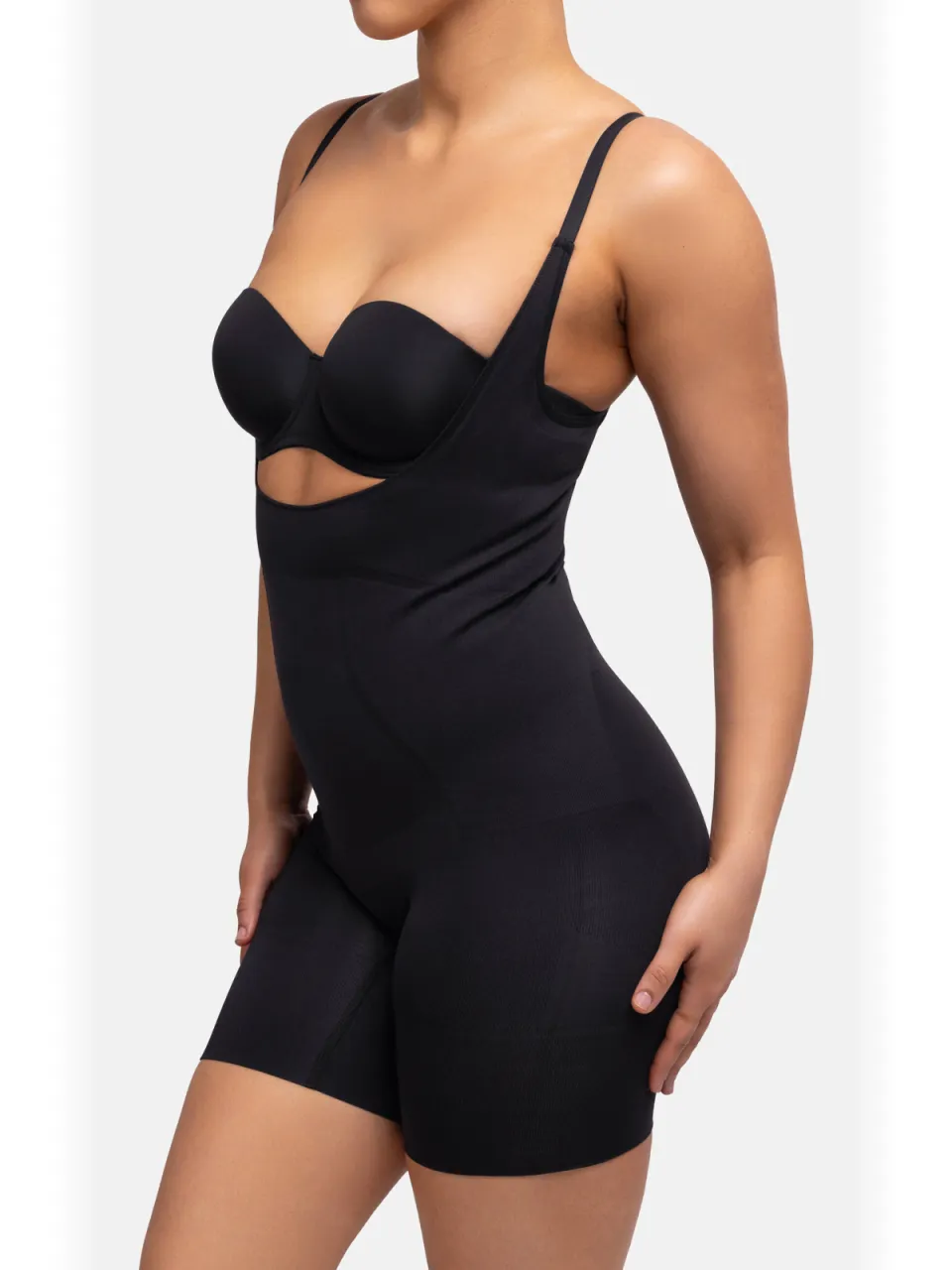 Dorina open bust corrigerende bodysuit Absolute Sculpt zwart, foto 4