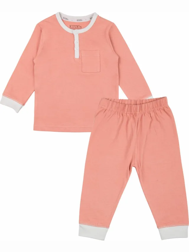 KUUK’n pyjama basic Rose dawn