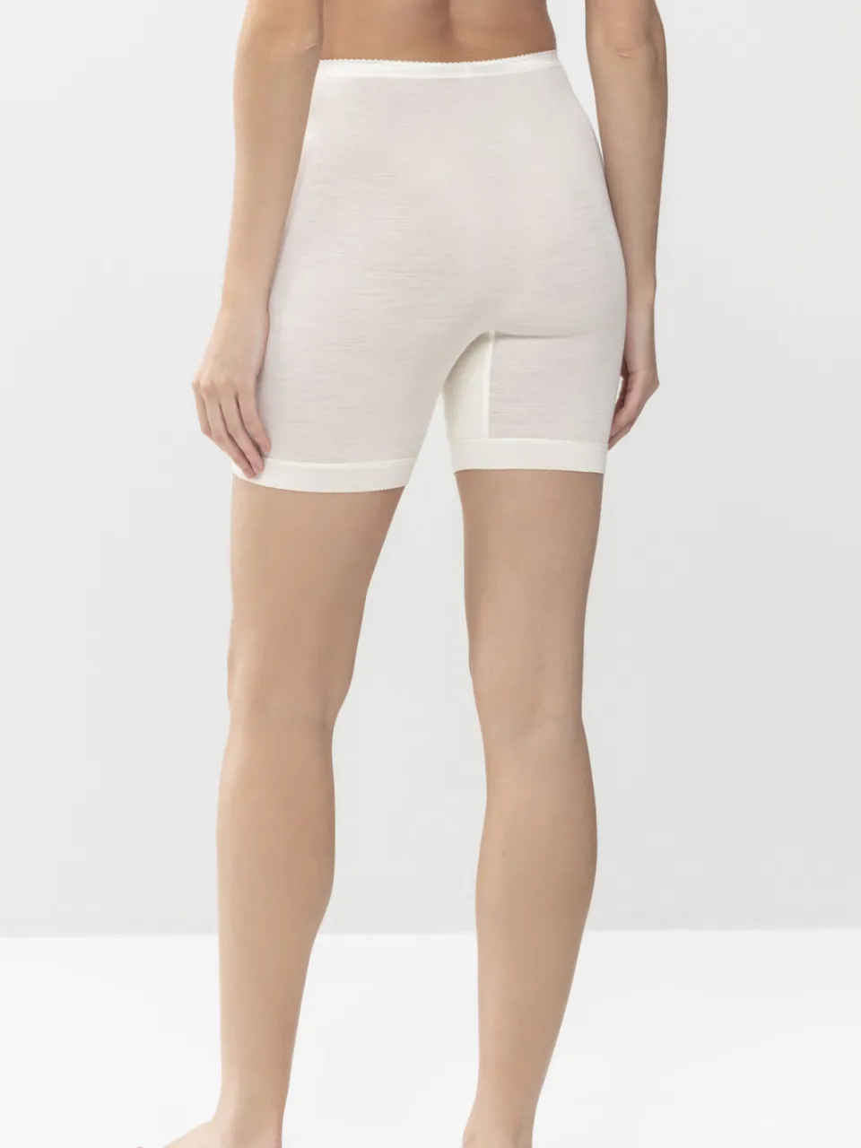 Mey Slip met normale pijp Serie Wool&Silk Wit, foto 2