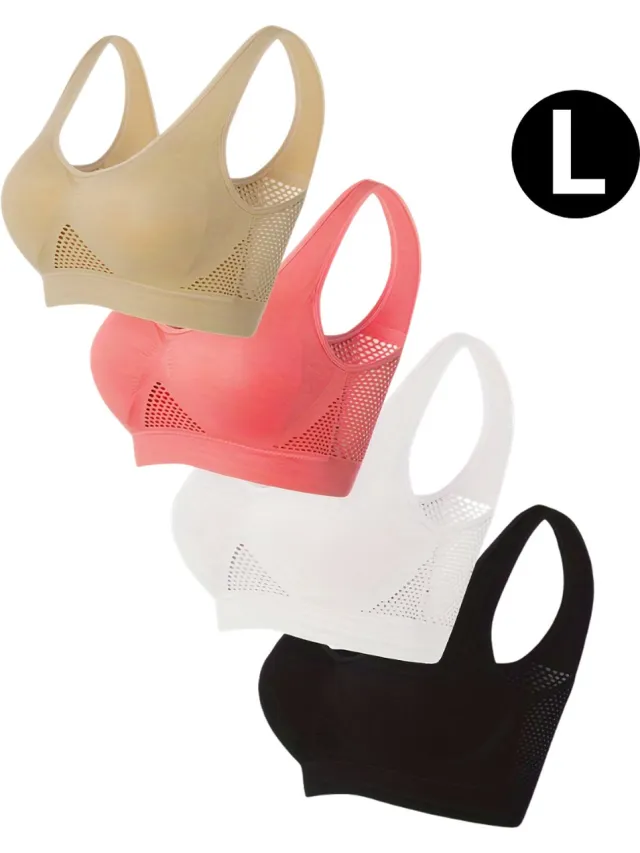 Nivard BH Zonder Beugel - Zonder Bandjes - Push-up Bh's - Comfort Bh - Gemengd - Sport Verschillend