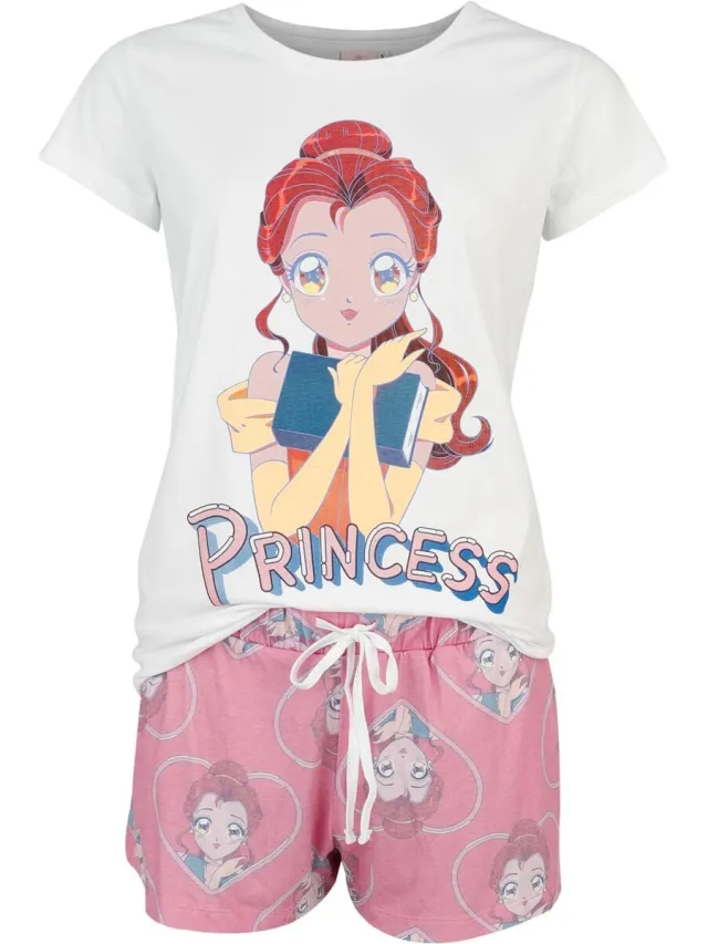 Disney Princess Pyjama meerkleurig Katoen multicolor