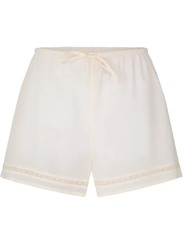 Hunkemöller Pyjama Short Wit