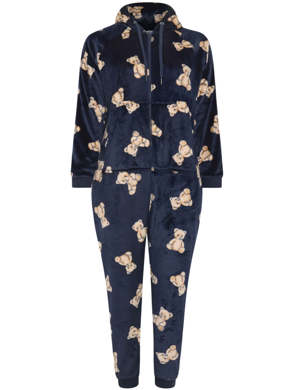Yours Marineblauwe Teddybeerprint Onesie-56, foto 4
