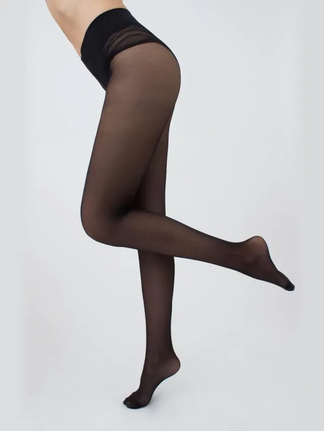 Giulia Body 40 - Panty - In Shape- Corrigerend - Figuur Corrigerend - Body - 40 Den - Medium - Zwart