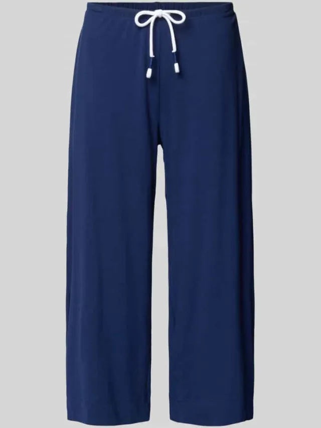 Mey Pyjamabroek met elastische band Donkerblauw