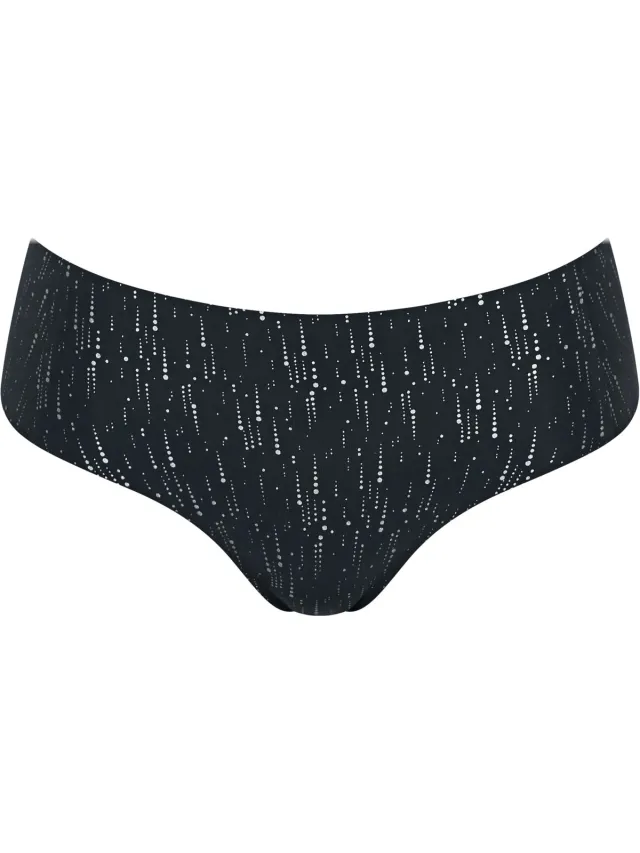 Sloggi Zero Feel hipster 2.0 - Invisible - Naadloze dames short - Dames Onderbroek die niet doorschijnt - Zwart - beige Black