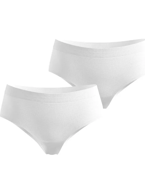 Odlo Active Light 2-pack onderbroek wit Grijs/Wit
