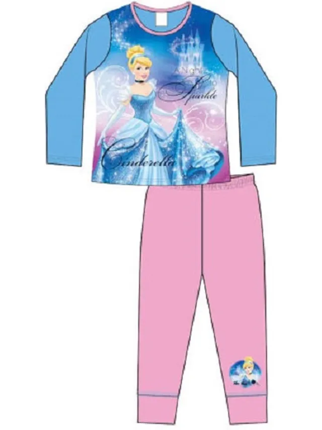 Disney Princess Cinderella - Pyjama - Assepoester - blauw met roze multi colour