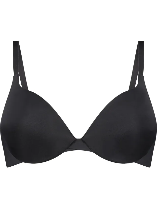 Hunkemöller Dames Lingerie Voorgevormde push-up beugel bh Smooth - Zwart