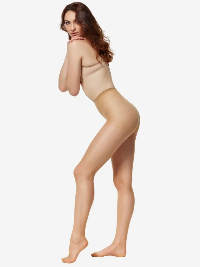 nur die Zijden fijne panty teint