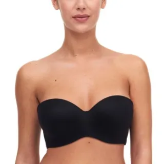 Chantelle Corsetry T-Shirt UW strapless bandeau zwart Beige,Zwart,Wit