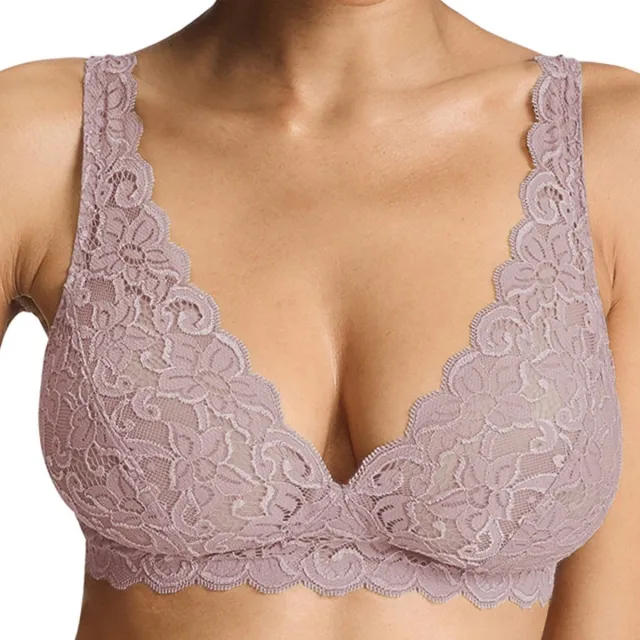 Hanro soft cup bh - zonder beugel Moments stormy rose