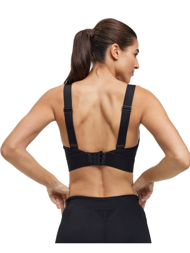Falke Perform Better Maximum Support voor hoge activiteit functioneel sportbeha dames zwart zwart 3003