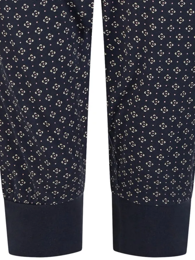 By Louise Pyjamahose Mix & Match navy AOP