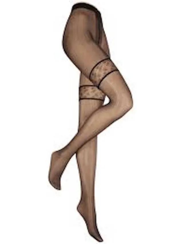 Kunert zwarte fantasie 20 den panty