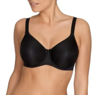 PrimaDonna Satin Seamless Non Padded beugelbh zwart Beige,Zwart,Wit