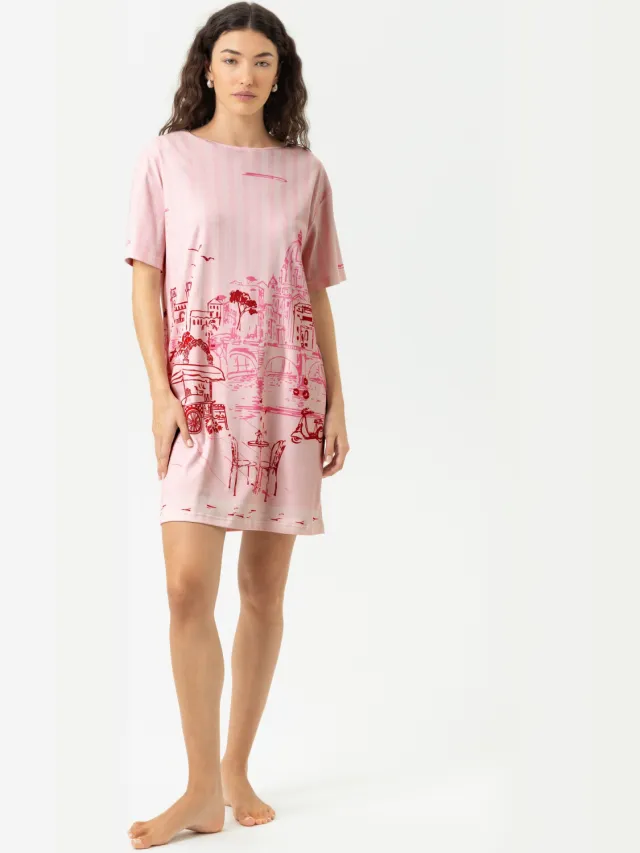 Mey Slaapshirt Serie Be Mine Bonbon Pink roze