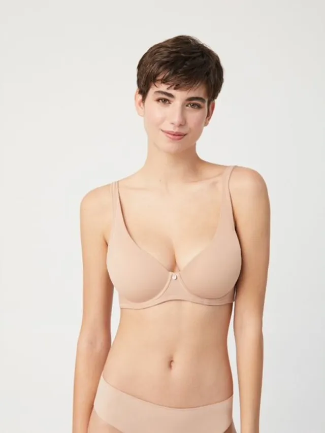 Ysabel Mora Voorgevormde BH met beugel | beige | Ysabel Mora | Maat:105C