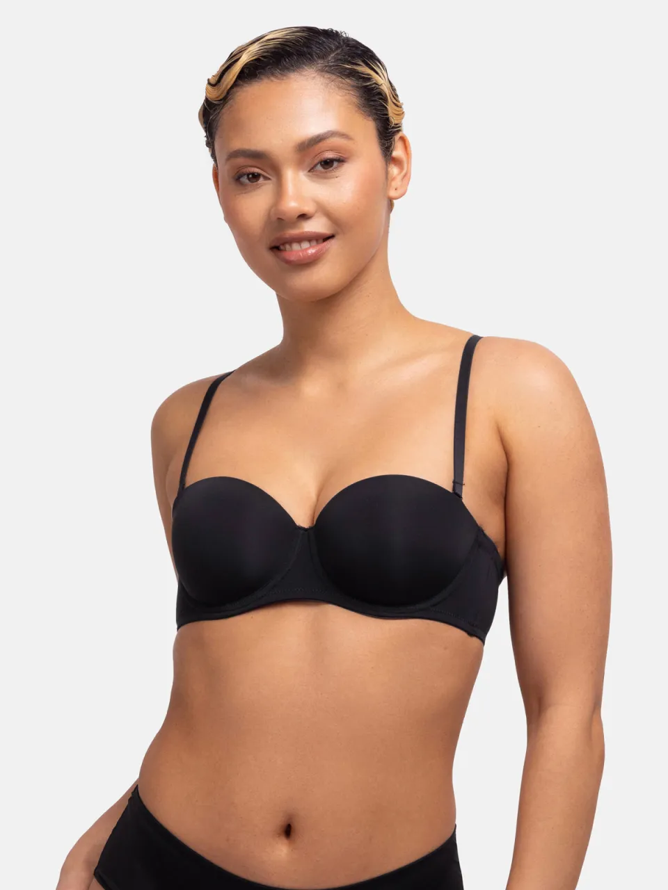 Dorina Michelle strapless balconette bh zwart, foto 5