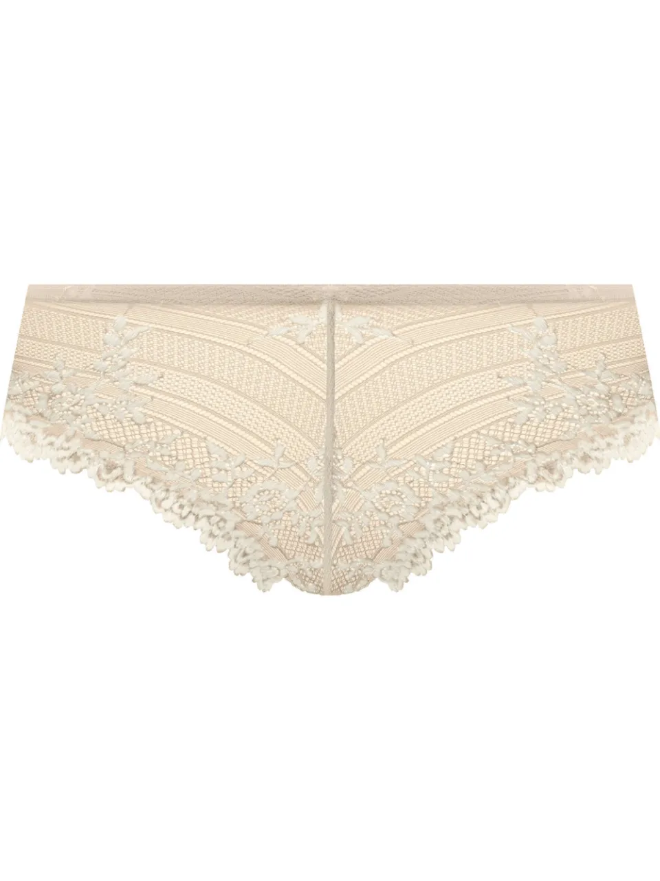 Wacoal Embrace brazilian slip lichtbeige/wit, foto 2