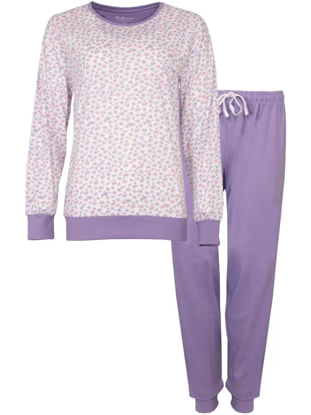 Tenderness Dames pyjama tenderness Paars