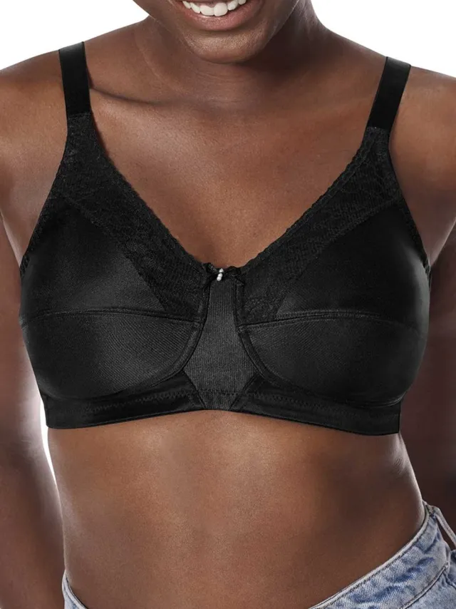 Amoena Nancy SB Prothesebh Zonder Beugel – Maat 80B – Model 44870 – Zwart zwart, noir
