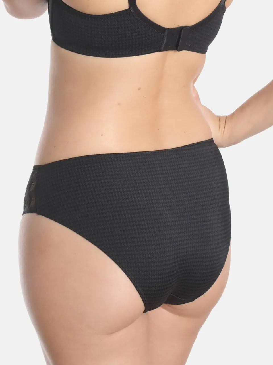 Sassa Mode Beautiful Classic slip zwart, foto 4