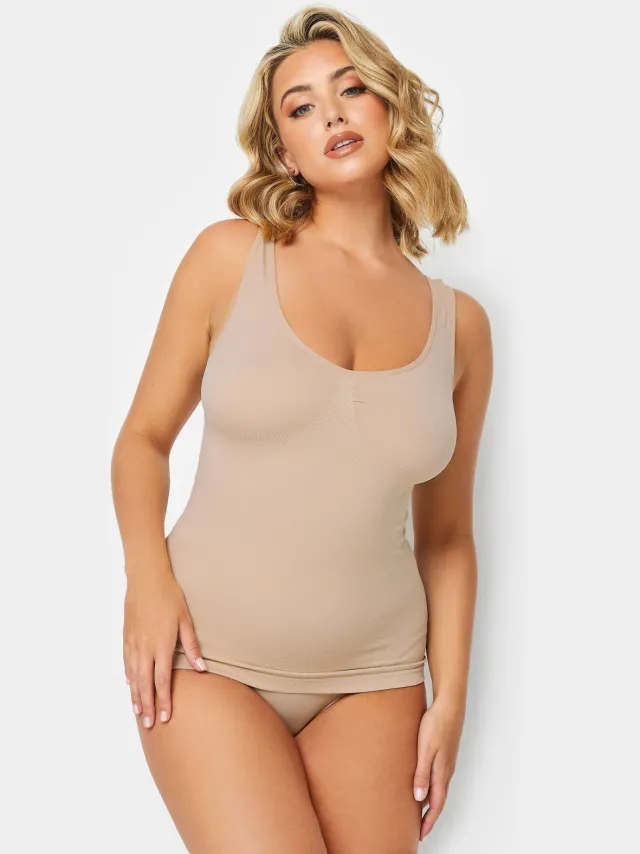 Yours Corrigerend Hemd In Nudesize 54-56