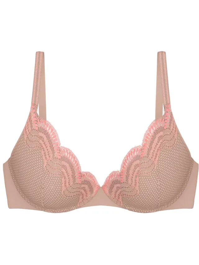 Triumph Comfort Glam WHU Dames Beha - BEIGE
