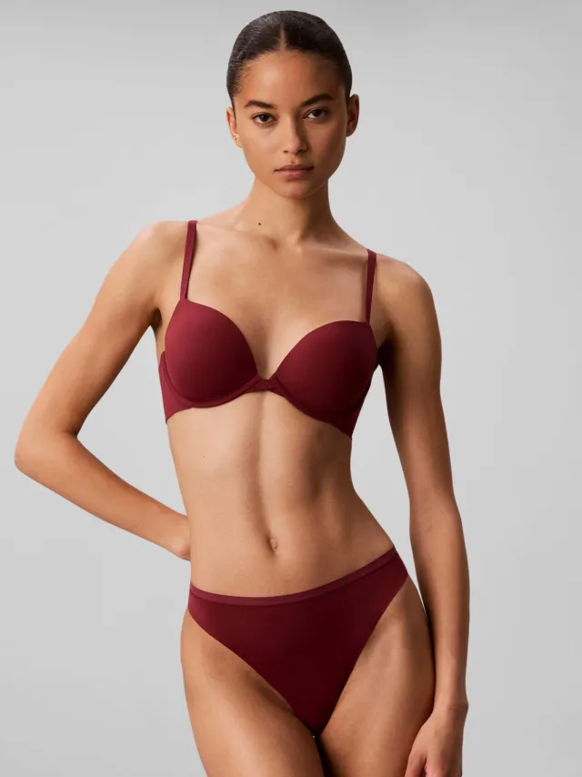 Calvin Klein string - donkerrood, foto 5
