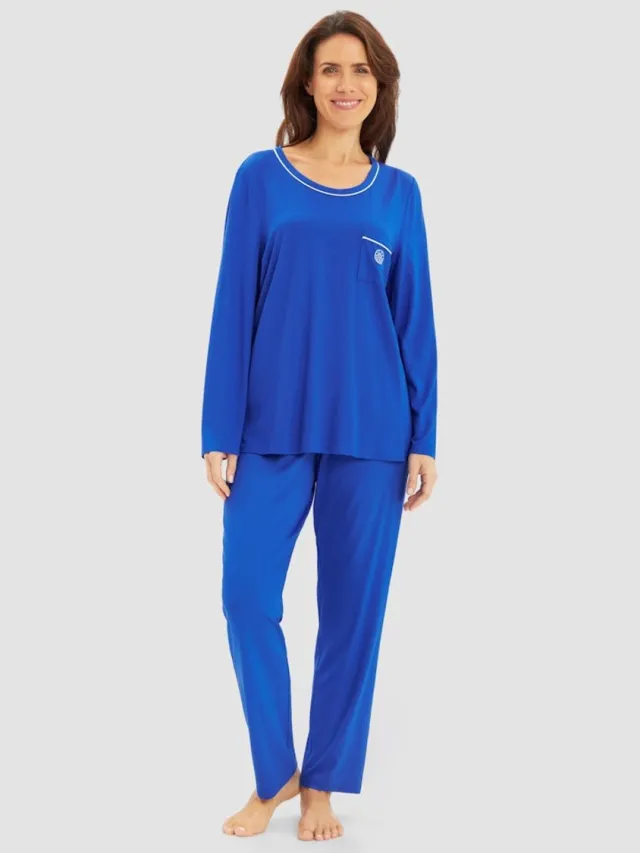 Féraud Feraud Blue Cruise Pyjama 3251260 Royal Blauw