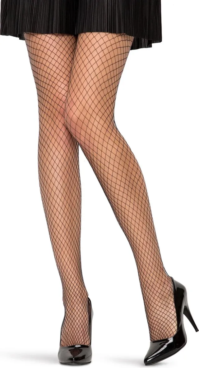 Penti Medium Visnet Panty - ZWART