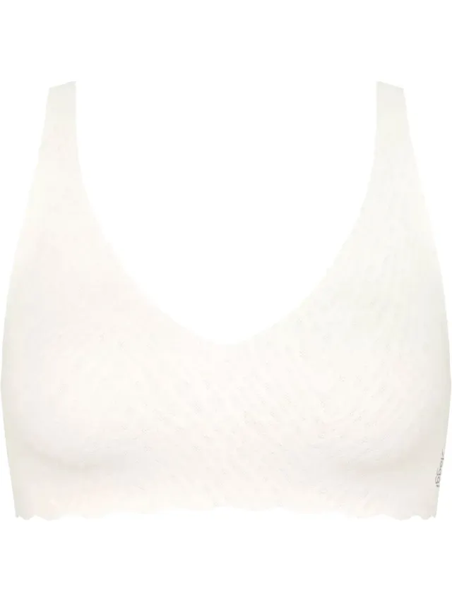 Sloggi Women ZERO Feel Bliss Soft bra - BH - wit