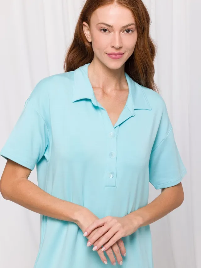 Woody Lords x Lilies Jurk, blauw