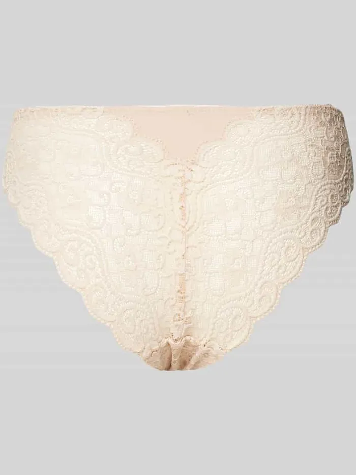 Triumph Slip in semi-transparant design, model 'AMOURETTE' beige, foto 2
