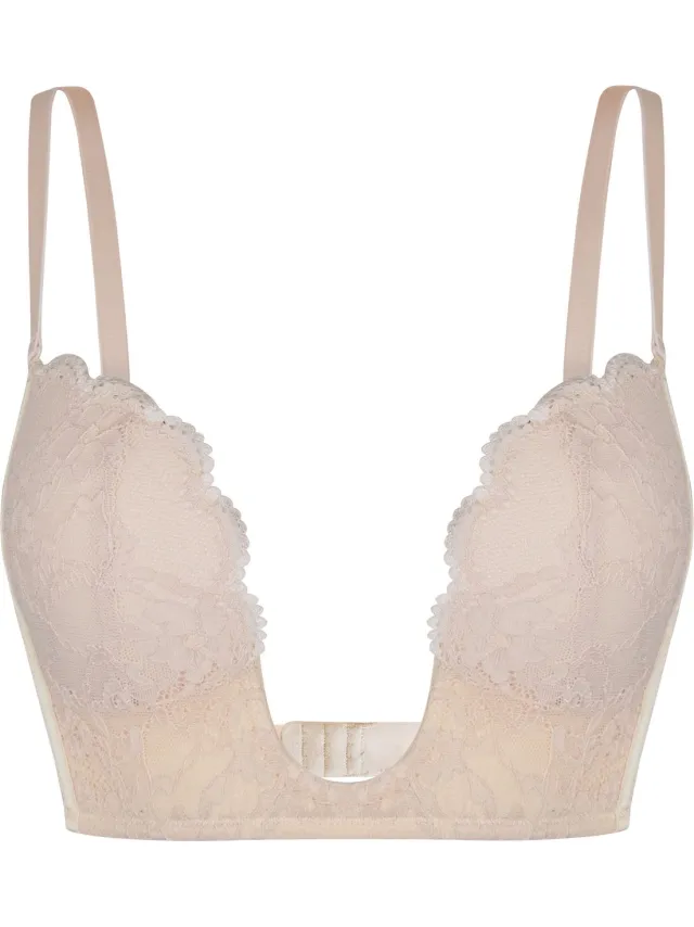 MAGIC Bodyfashion V-Bra Lace Beha - Latte